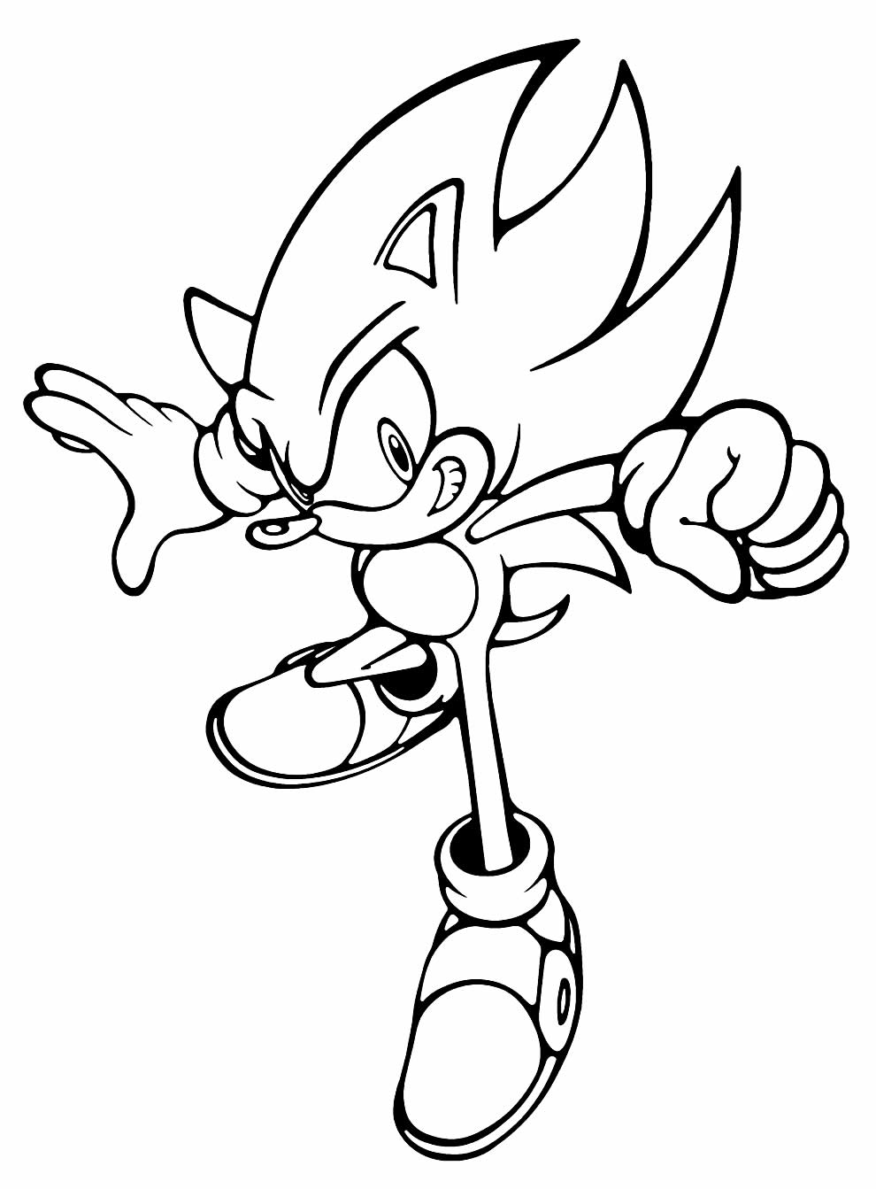 50+ Desenhos de Sonic para colorir - Como fazer em casa