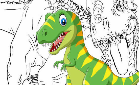 Desenhos T-Rex