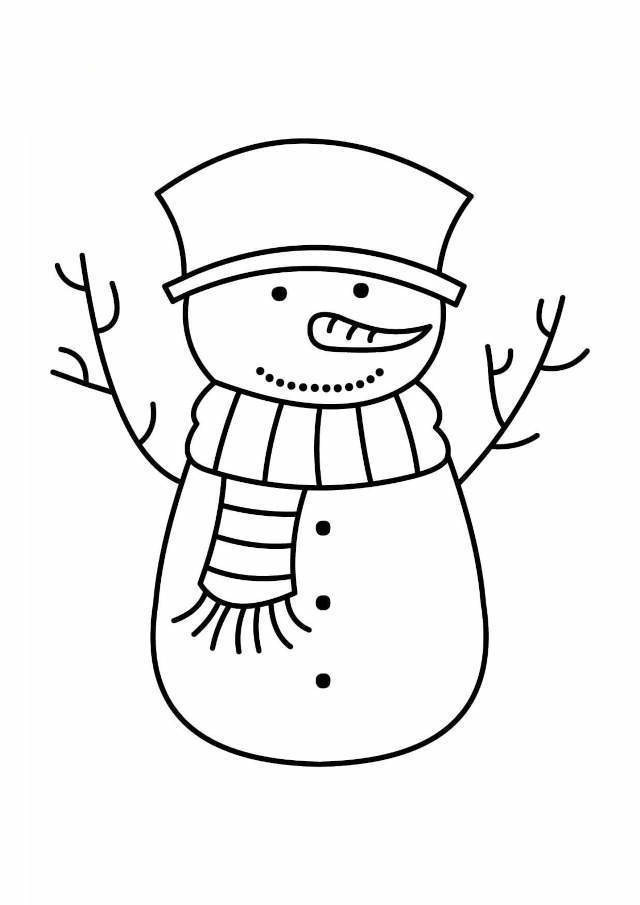 desenhos de bonecos de neve para o natal