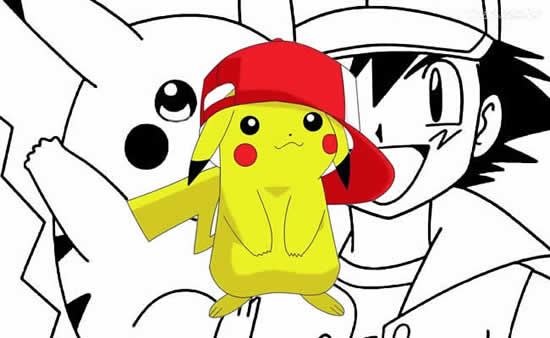 Desenhos Pikachu