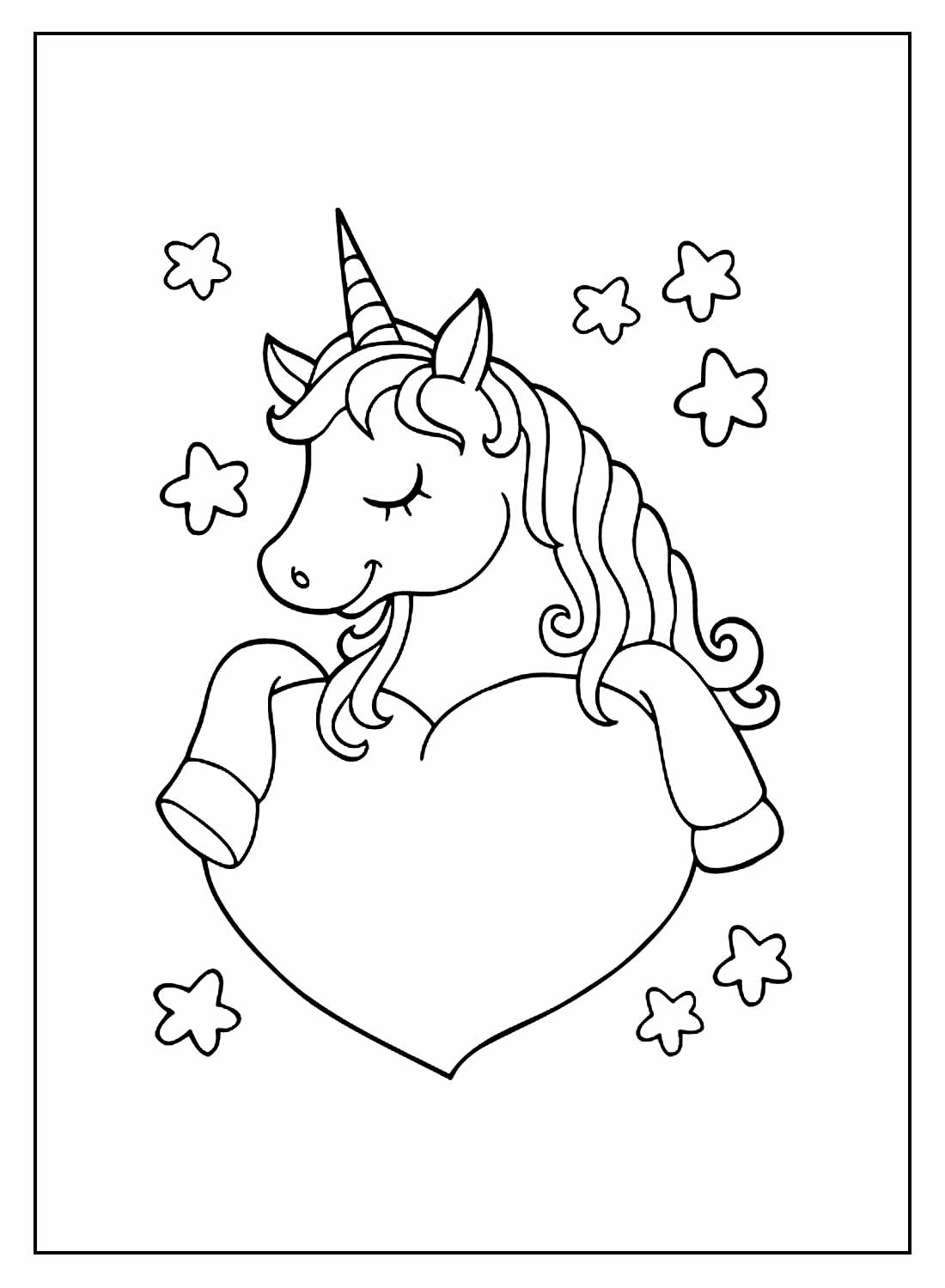 50+ Desenhos de Unicórnio para pintar e colorir - Como fazer em casa   Páginas para colorir de unicórnio, Pintar e colorir, Unicornio para colorir