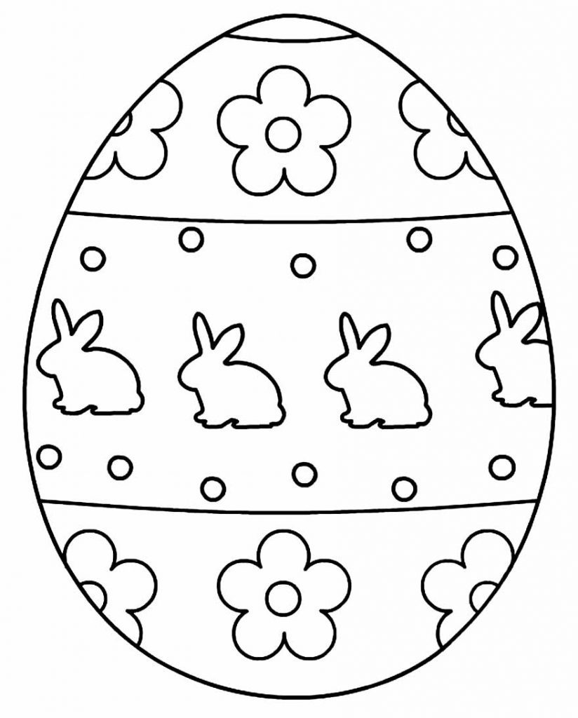 50+ Desenhos de Páscoa para imprimir e colorir - Como fazer em casa