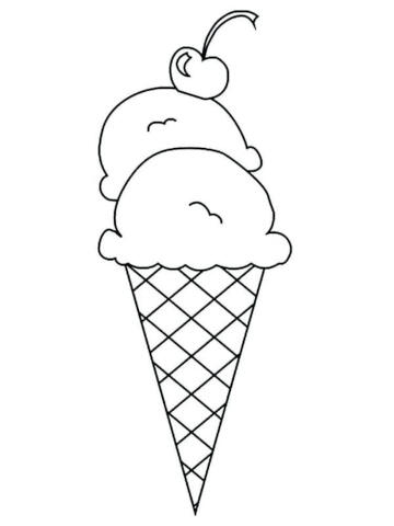 DESENHO DE PICOLÉ SUPER FÁCIL 🍨🍦🍭 COMO DESENHAR SORVETE DE CASQUINHA