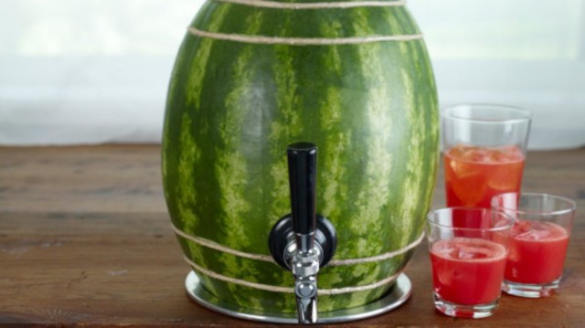 como fazer suqueira com melancia