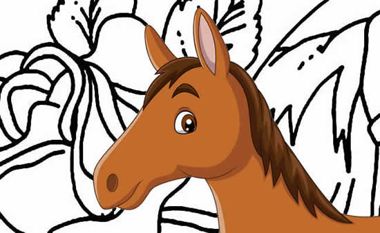Desenhos de Cavalos