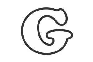 Moldes da letra G para imprimir - Como fazer em casa