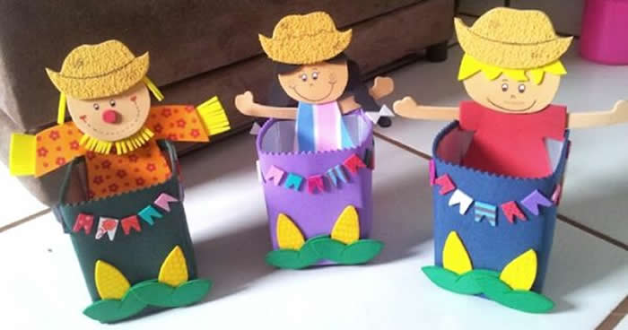 Decoração EVA Festa de São João