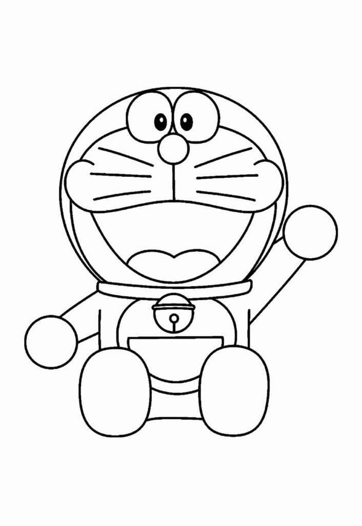 Desenhos Doraemon Pintar