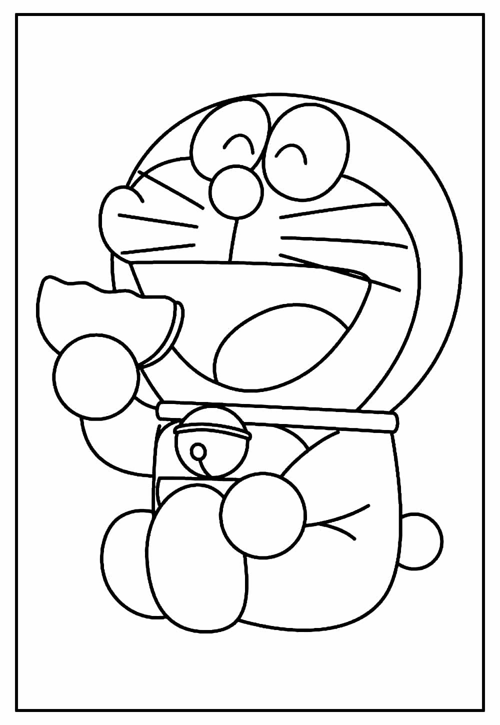 Desenhos de Doraemon para colorir e imprimir