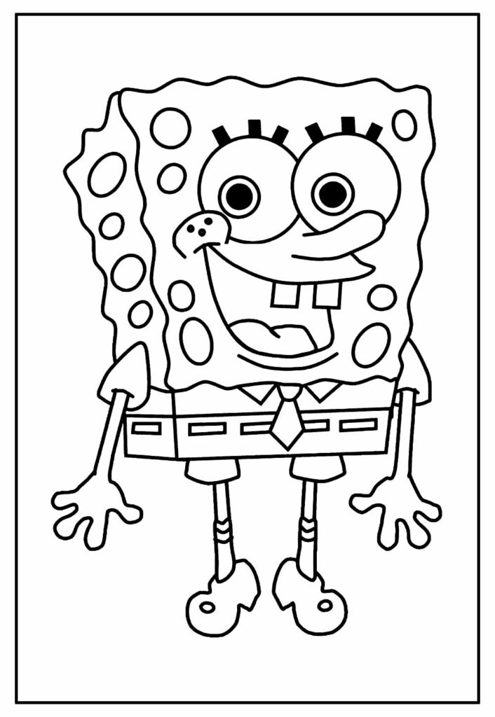 Desenho do Bob Esponja