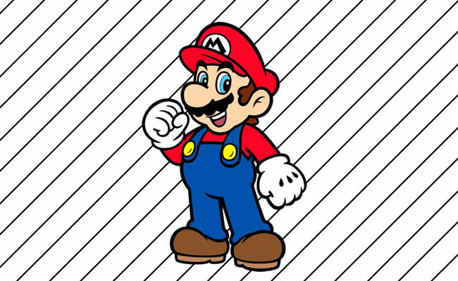 Desenho de Mario Bros