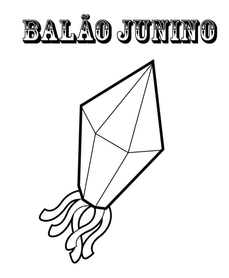 A Arte de Educar: BALÕES JUNINOS PARA IMPRIMIR