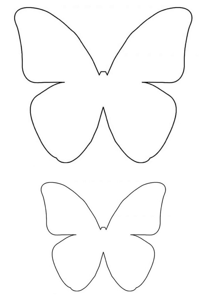 Molde de Borboletas para Decoração