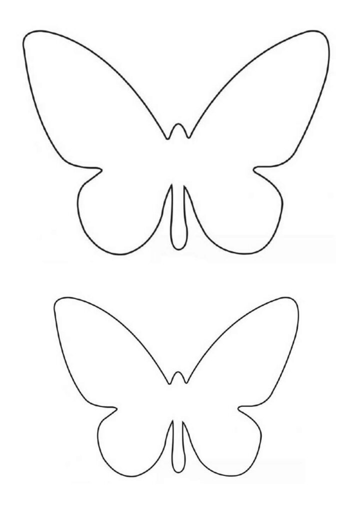 Molde de Borboletas para Decoração
