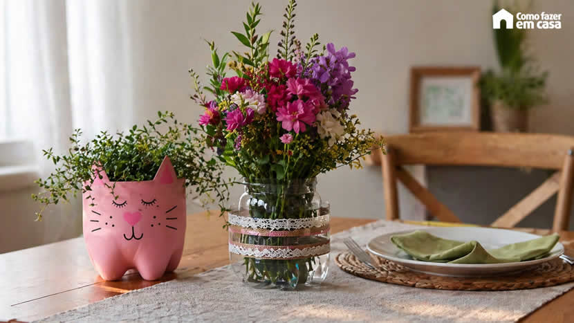 Vasos de Garrafas PET