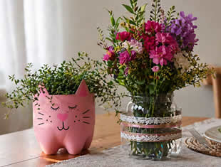 Vasos de Garrafas PET