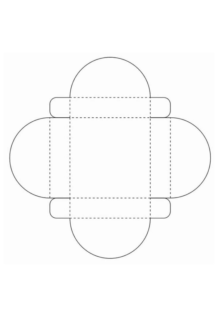 Molde de Caixa de Papel
