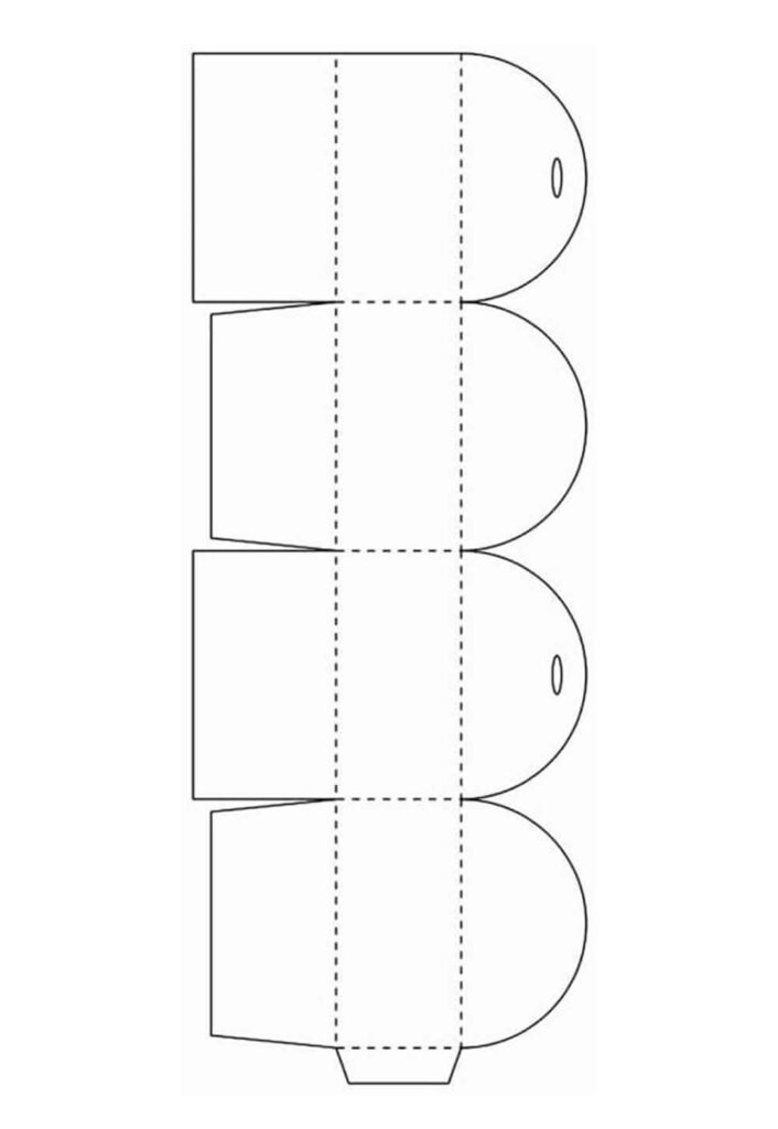 Caixa de Papel Moldes