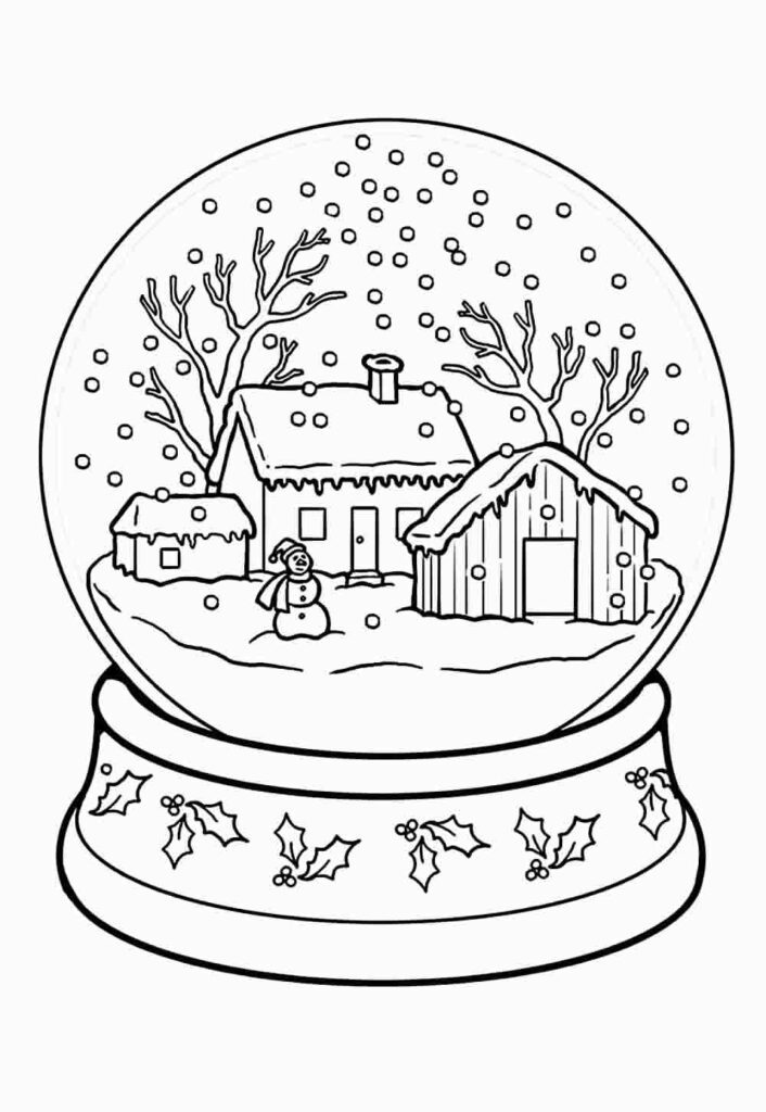 80+ Desenhos de Natal para colorir e pintar - Como fazer em casa