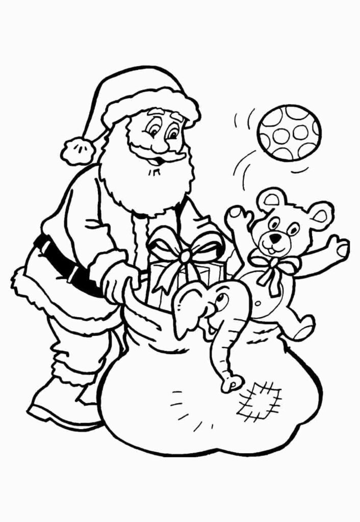 80+ Desenhos de Natal para colorir e pintar - Como fazer em casa