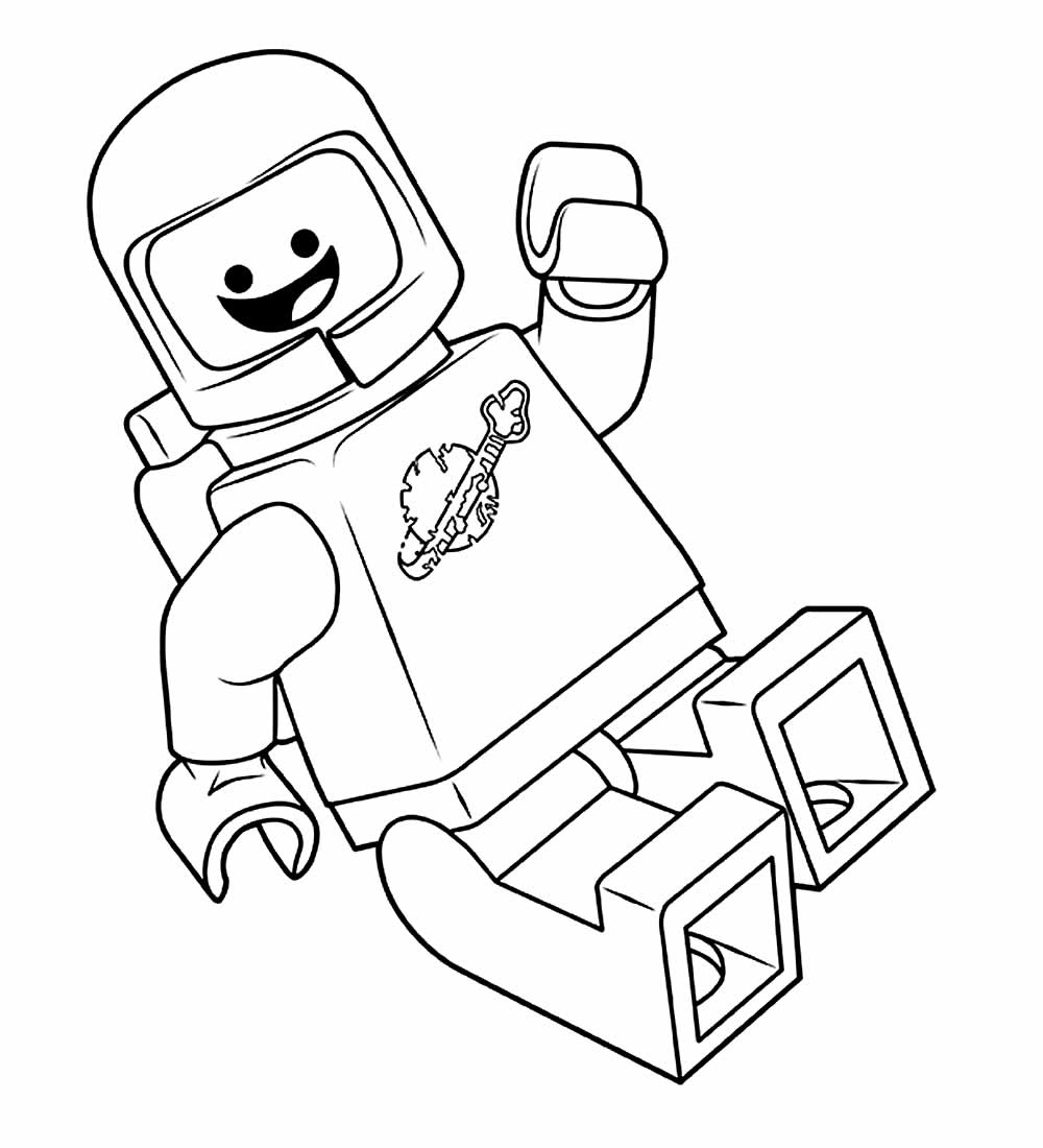 Desenhos do Lego para Colorir e Pintar - Como fazer em casa