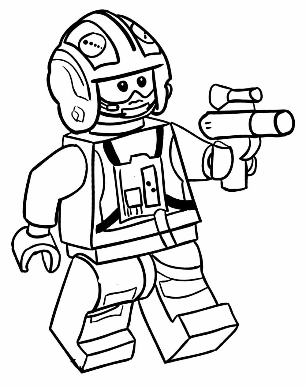 Desenhos do Lego para Colorir e Pintar - Como fazer em casa