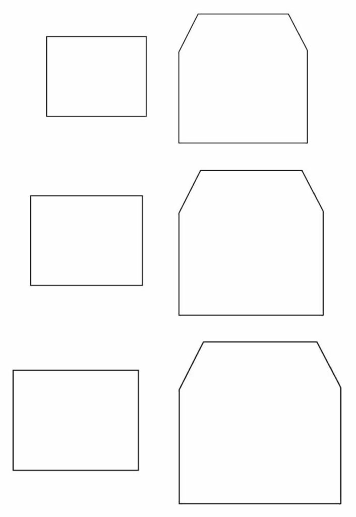 Molde de Sachê de Tecido