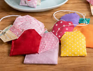 Sachê de Tecido para Chá