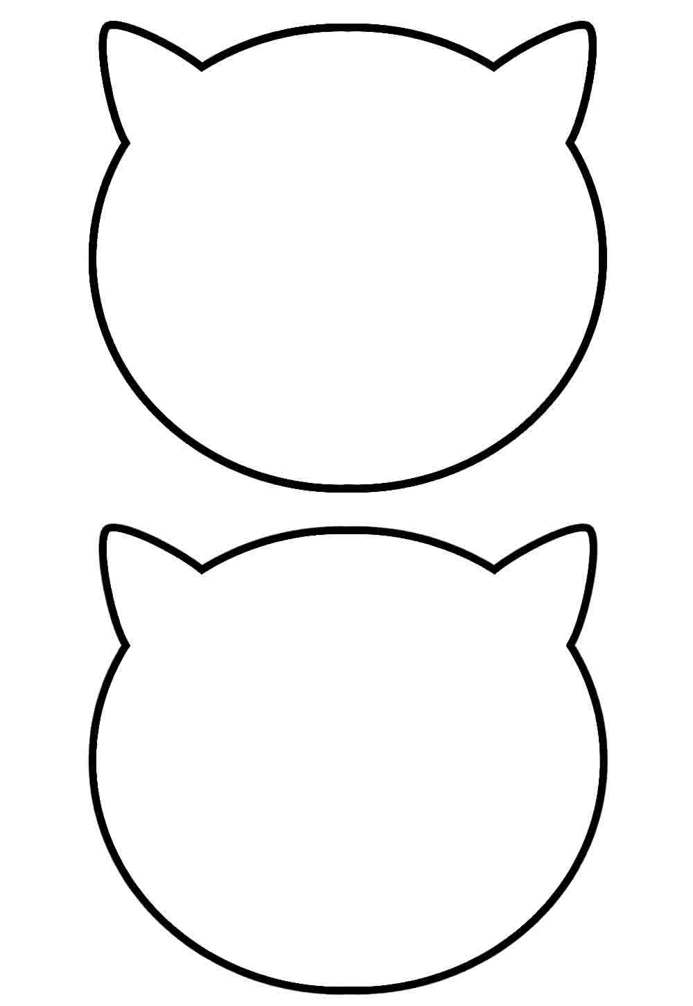 Moldes de Gatos e Gatinhos para Imprimir - Como fazer em casa
