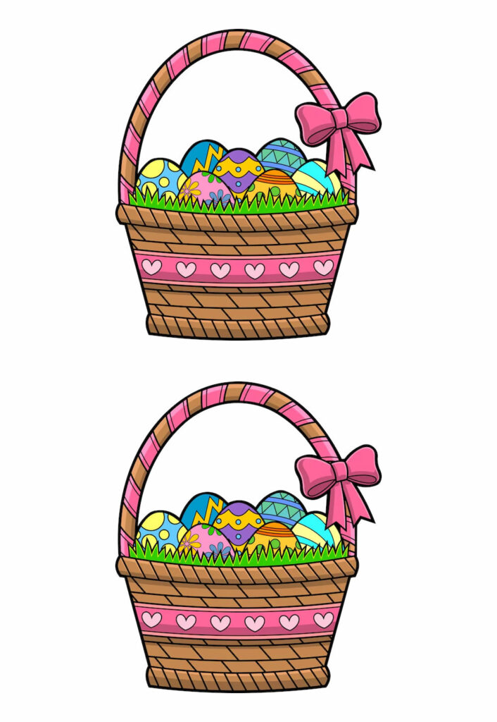 Molde de Cestas de Páscoa