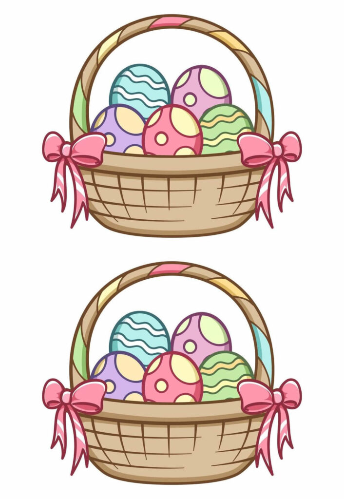 Molde de Cestas de Páscoa