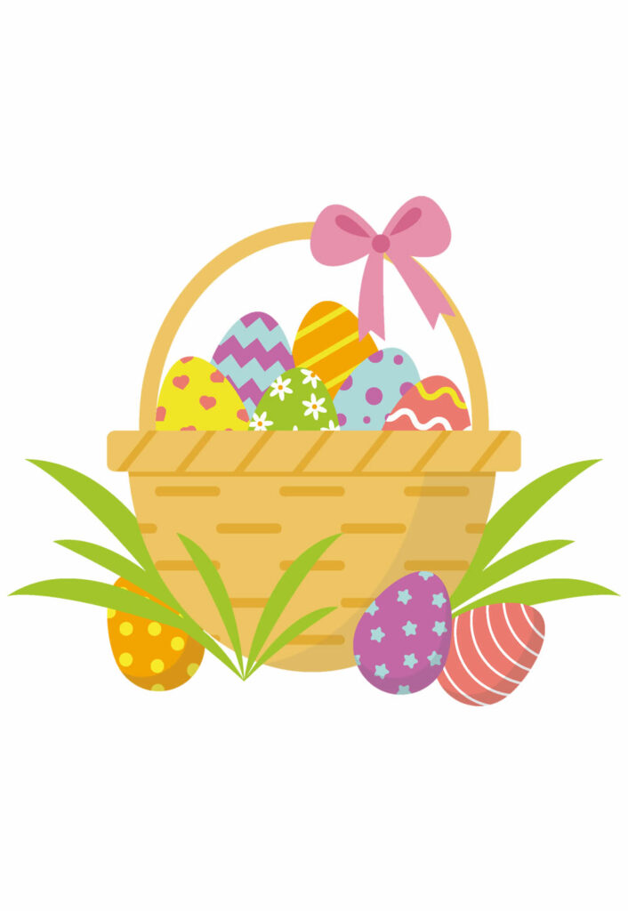 Cesta de Páscoa