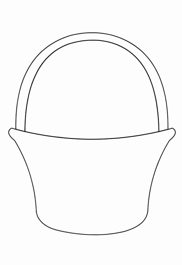 Moldes para Cesta de Páscoa em EVA - Como fazer em casa