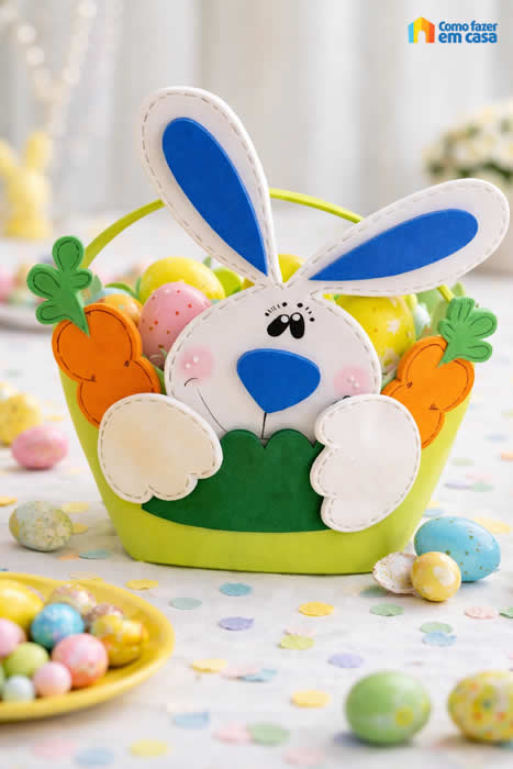 Moldes de Cesta de EVA para Páscoa