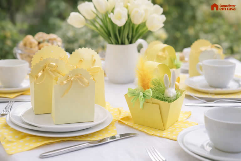 Caixinhas de Papel para DIa das Mães