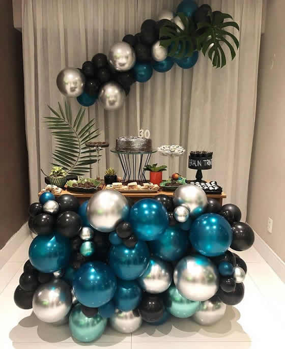Decoração com Balão - Dia dos Pais