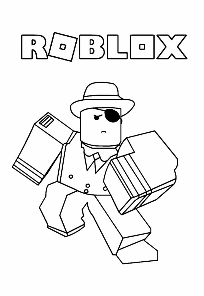 Desenhos Roblox Pintar