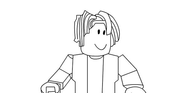 Desenhos de Roblox para colorir