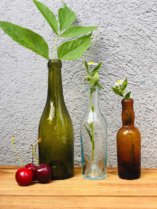 Decoração com Garrafas para Casamento
