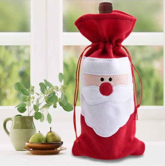 Garrafas Deocradas de Natal