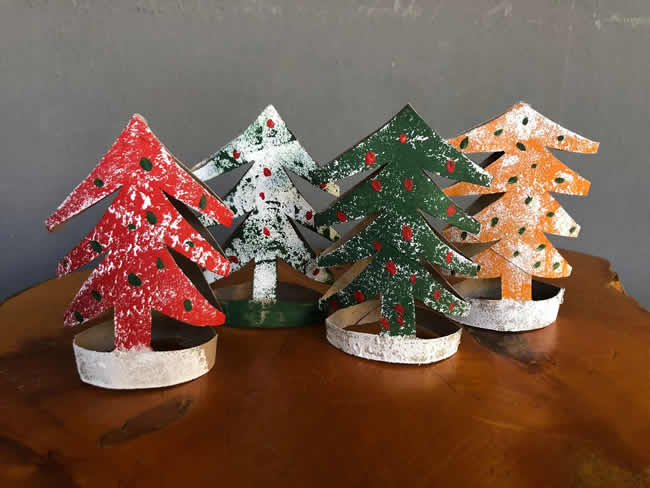 Artesanato Rolo de Papel Natal