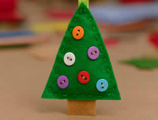 Árvore de Natal de Feltro Natal