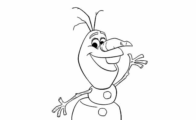 Desenho de Olaf