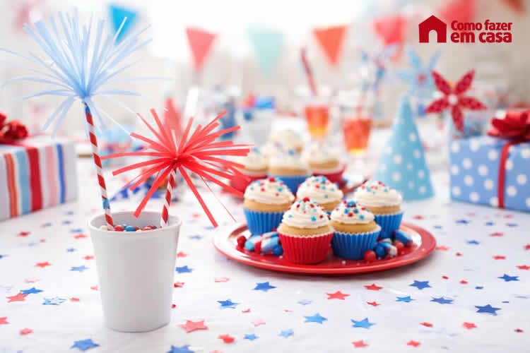 Decorçaão com Papel Seda para Festa