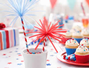 Decorçaão com Papel Seda para Festa