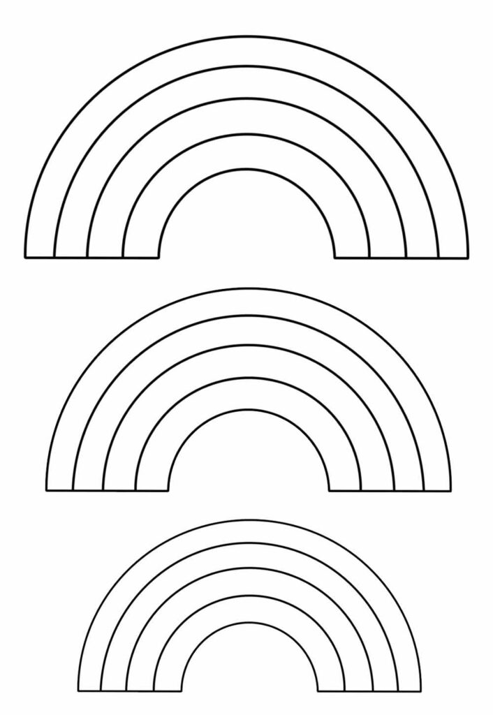 Molde de Arco-íris