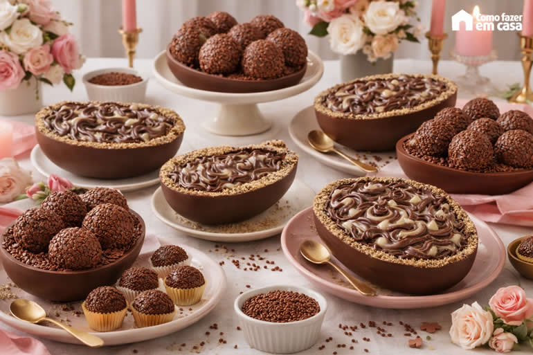 Receita de Ovo de Colher para Páscoa