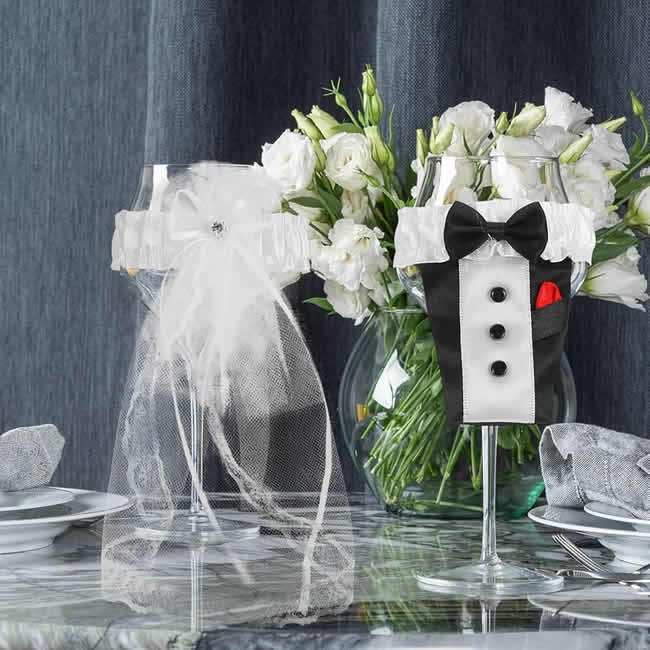 Decoração de Casamento com Garrafas