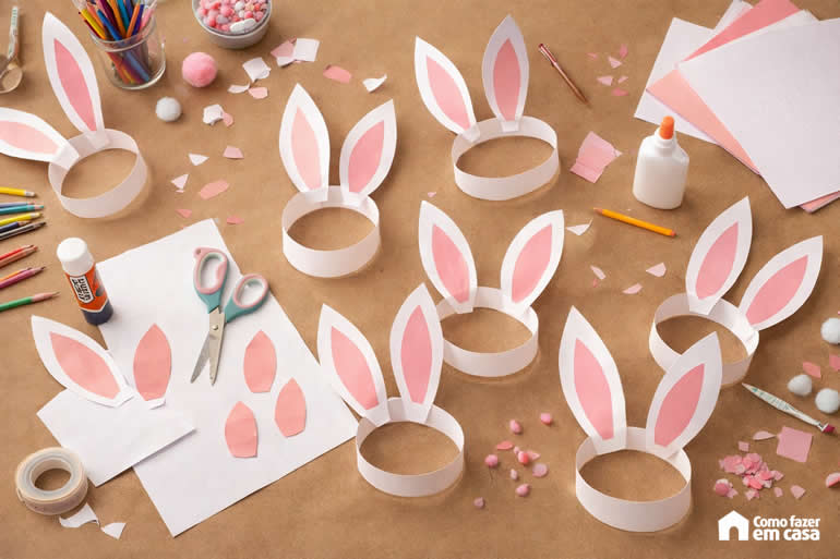 Orelhas de Coelho de Papel