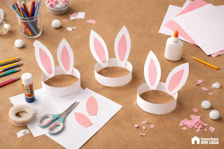 Orelhas de Coelho de Papel